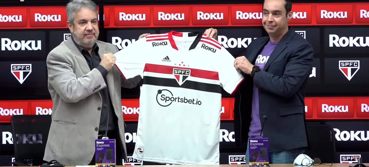 Roku é a nova patrocinadora do São Paulo Futebol Clube
