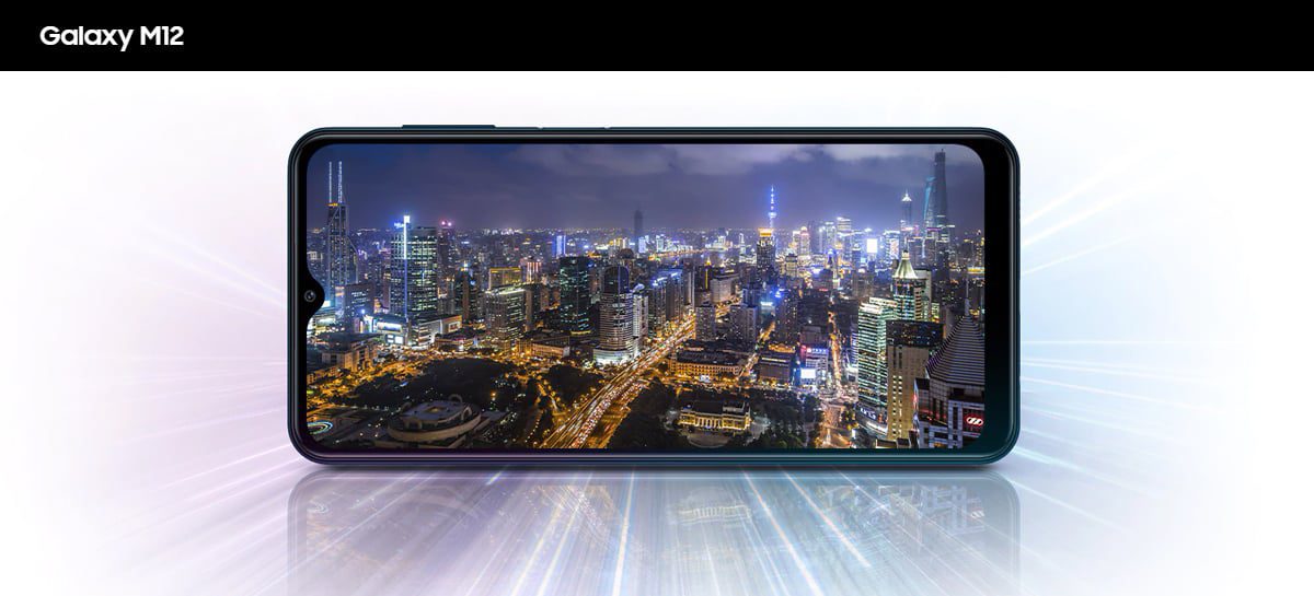 Samsung Galaxy M12 traz Exynos 850, câmera de 48MP e bateria de 6.000mAh