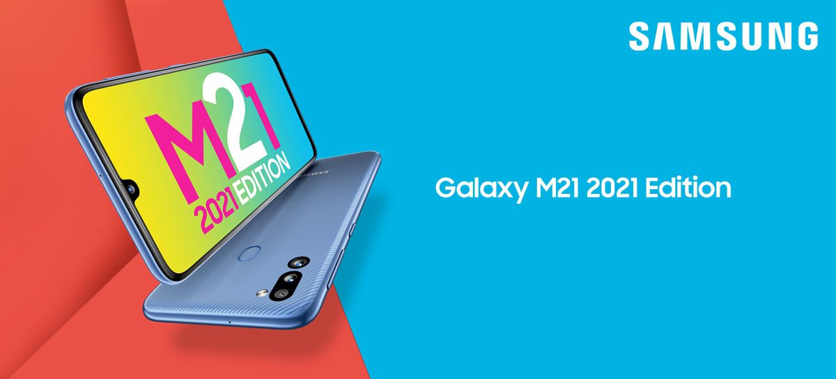 Samsung Galaxy M21 2021 Edition traz bateria de 6.000mAh e câmera de 48MP