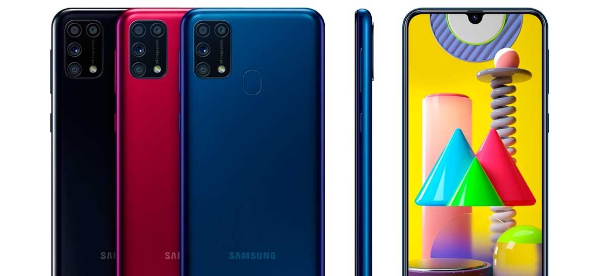 Samsung anuncia Galaxy M31 para o Brasil - celular com bateria de 6.000mAh