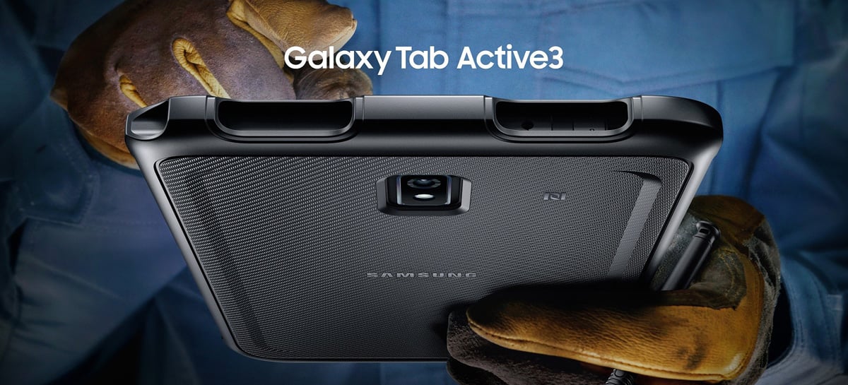 Samsung anuncia o Galaxy Tab Active3, seu novo tablet com corpo reforçado