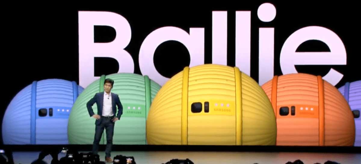 Samsung apresenta Ballie, mini robô inteligente que lembra BB-8