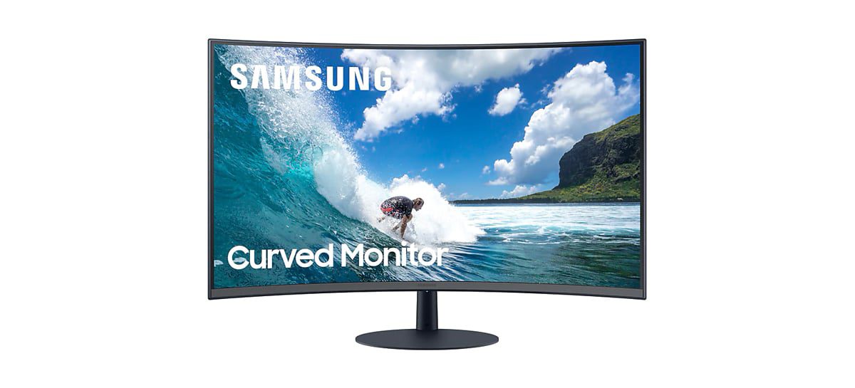 Samsung lança monitor T55 com 32 polegadas e curvatura de 1000R