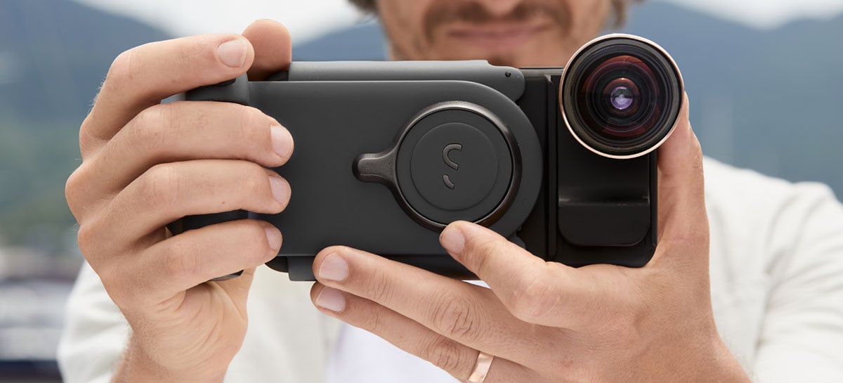 ShiftCam ProGrip busca transformar seu celular numa câmera profissional