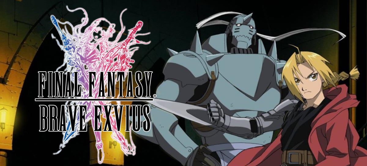 Evento de Fullmetal Alchemist  já está disponível no RPG mobile Final Fantasy Brave Exvius!