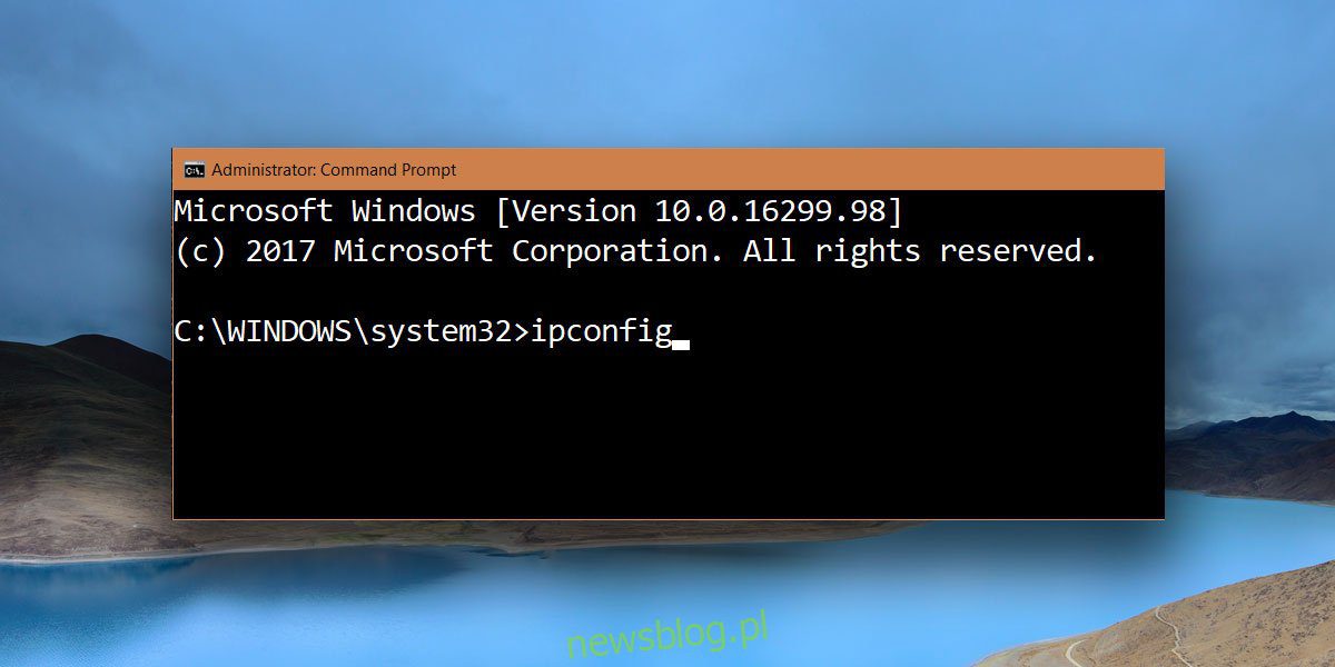 Tiện ích IPCONFIG trên hệ thống là gì Windows