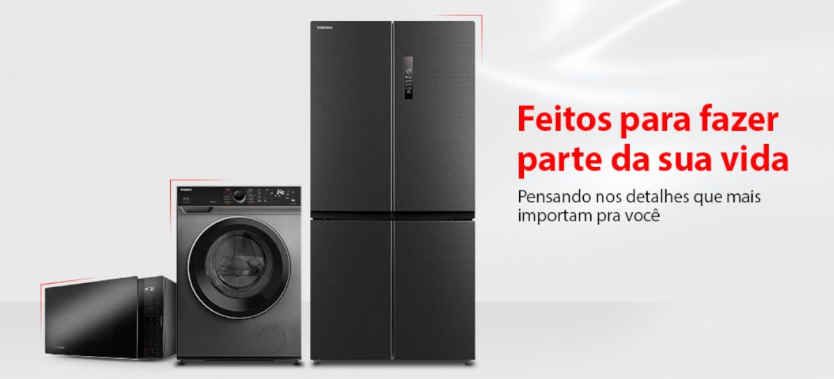 Toshiba lança linha de eletrodomésticos Lifestyle para o Brasil
