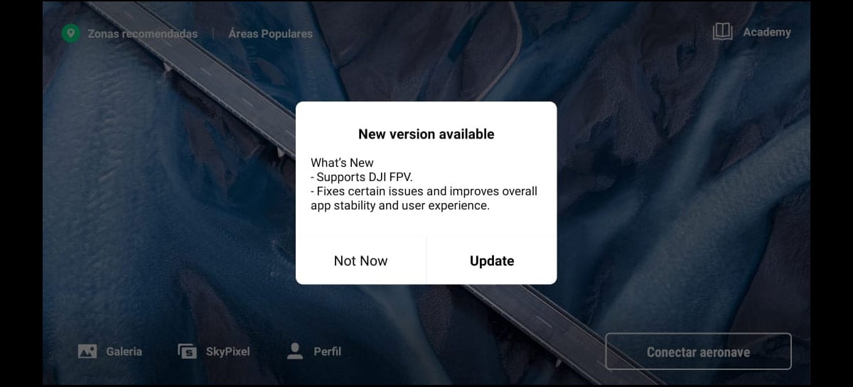App DJI Fly 1.3.0 é lançado com suporte ao novo DJI FPV Drone - DOWNLOAD