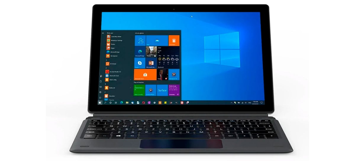 Tablet 2 em 1 Alldocube iWork 20 vem com Windows 10 e teclado removível por menos de 300 dólares