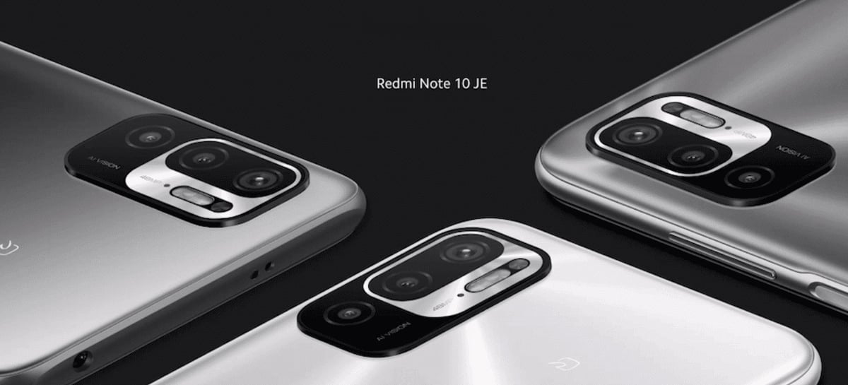 Redmi Note 10 JE chega com IP68 e Snapdragon 480 custando pouco mais de R$ 1.300