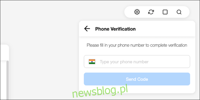 Nhập số điện thoại của bạn được liên kết với WhatsApp.