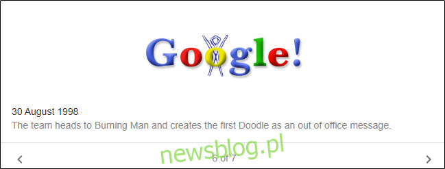 Biểu trưng Google 30 tháng 8 năm 1998