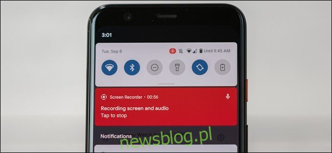 Trình ghi màn hình Android 11