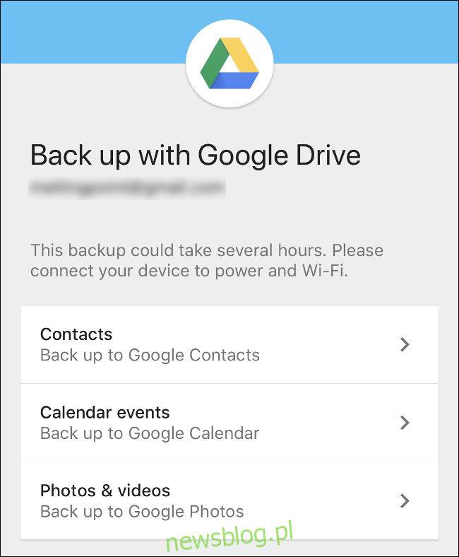 Ứng dụng Google Drive cho iPhone.