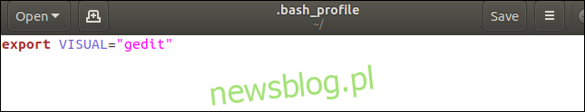 .bash_profile trong gedit