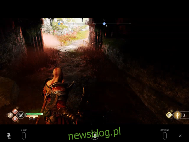 God of War sử dụng PS4 Remote Play