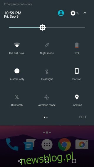 Ô bảng thông báo Android 7