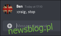 Dừng lệnh cho bot Craig Discord