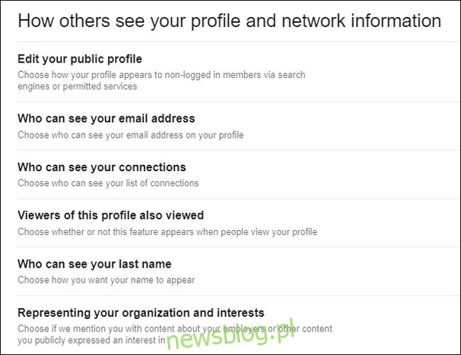 LinkedIn Cách người khác có thể xem hồ sơ của bạn