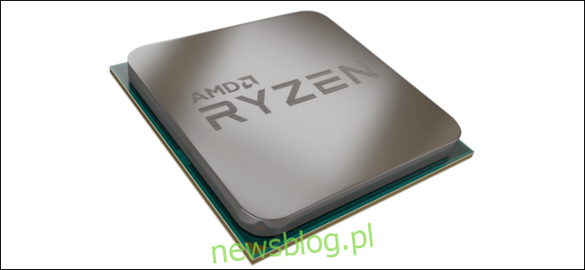 Kết xuất CPU AMD Ryzen.