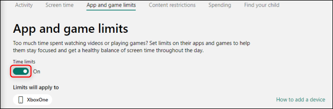 Nhóm gia đình Microsoft Chuyển đổi giới hạn trò chơi ứng dụng