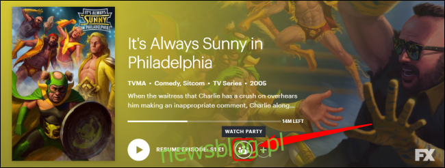Nút Hulu Watch Party