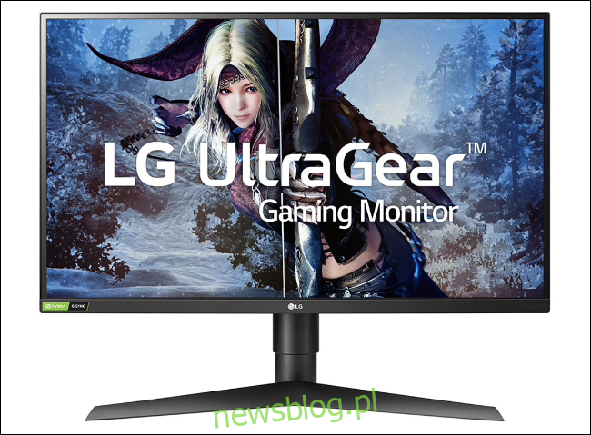 Màn hình chơi game LG UltraGear IPS 27 inch độ trễ 1 bệnh đa xơ cứng. 