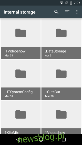 Android 6 - trình duyệt tệp1