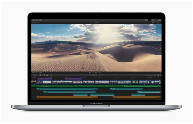Chỉnh sửa video từ MacBook Pro 13 inch