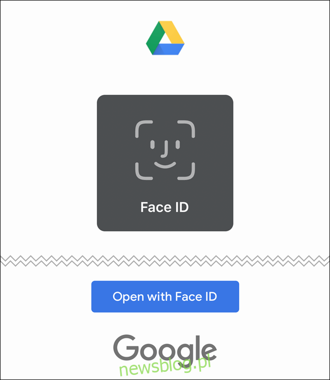 Google Drive hiện sẽ sử dụng Face ID hoặc Touch ID để xác thực