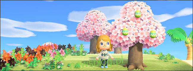 Animal Crossing New Horizons Bunny Day trứng hình chiếc lá