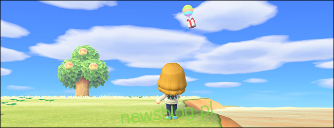 Animal Crossing New Horizons Bunny Day bầu trời trứng