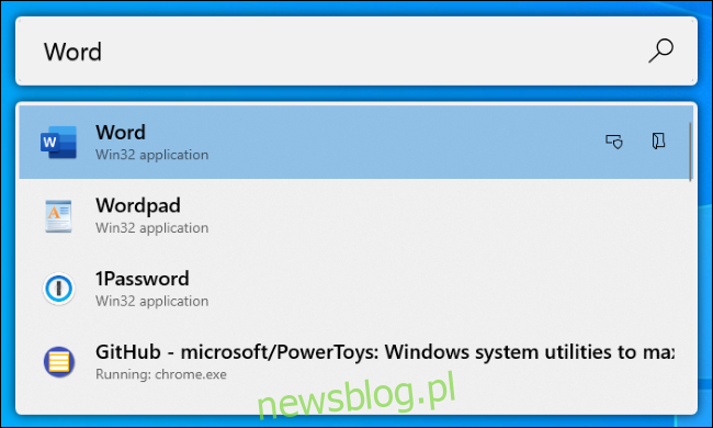 Trình khởi chạy ứng dụng PowerToys Run trên hệ thống của bạn Windows 10.