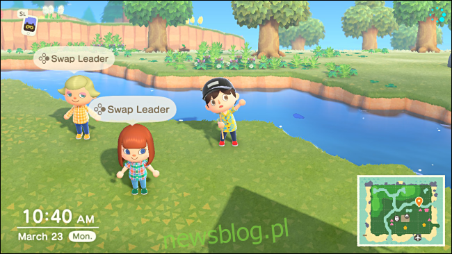Thay đổi thủ lĩnh trong chế độ Party Play trong Animal Crossing: New Horizons