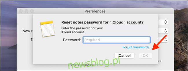 Nhập mật khẩu của bạn Apple ID và nhấp vào OK