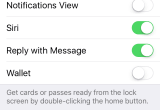 Cách ẩn tiện ích màn hình khóa trong iOS 10