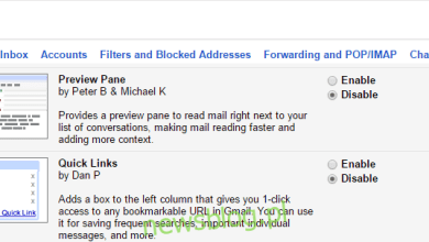 Cách bật ngăn xem trước trong gmail