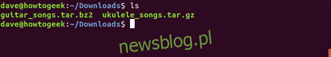 Cách giải nén tệp từ tệp .tar.gz hoặc .tar.bz2 trên Linux