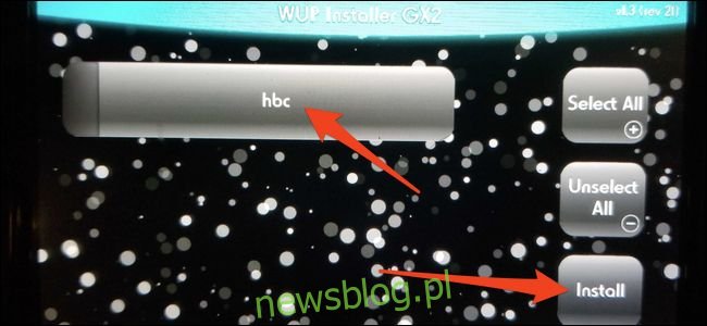 Trình cài đặt Wii U Homebrew WUP GX2