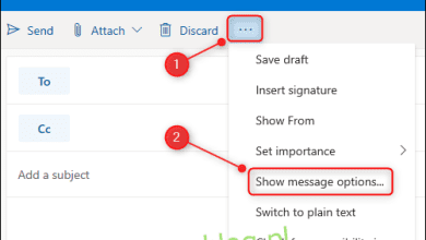 Cách ký điện tử hoặc mã hóa email trong Outlook Online