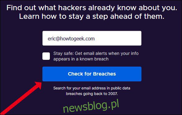 Cách nhận cảnh báo vi phạm dữ liệu từ Mozilla Firefox Monitor