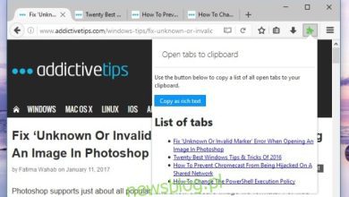 Cách sao chép tiêu đề và URL của tất cả các tab đang mở trên Firefox