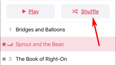 Cách xáo trộn hoặc lặp lại các bài hát trên iPhone hoặc iPad
