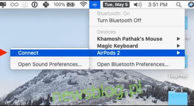 Làm thế nào để kết nối Apple AirPods với máy Mac