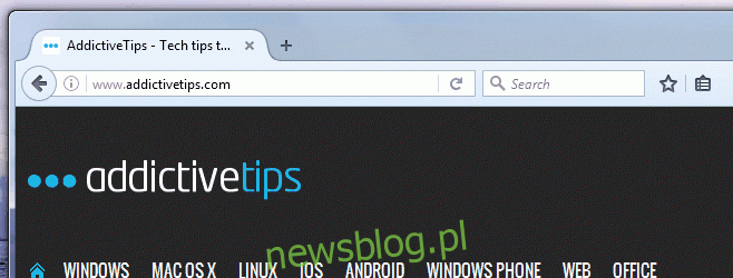Tự động ẩn thanh dấu trang Firefox, tương tự thanh tác vụ hệ thống Windows