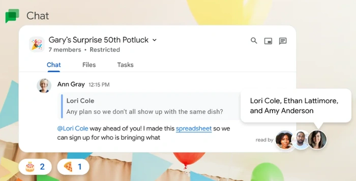 Trò chuyện trên Google Soạn thư thông minh
