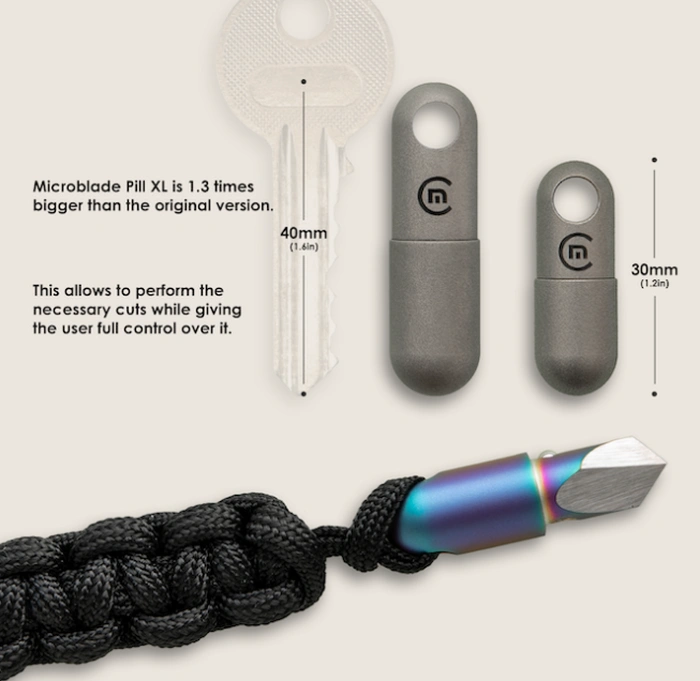 Kích thước Micro Blade Pill XL