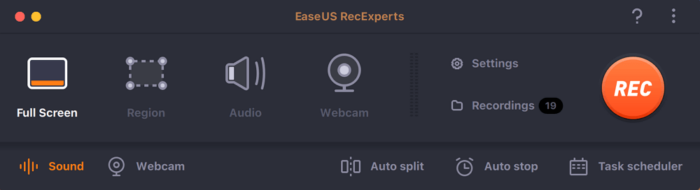 EaseUS RecExperts cho Mac