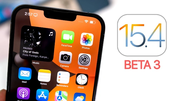   iOS15.4 phiên bản beta 3