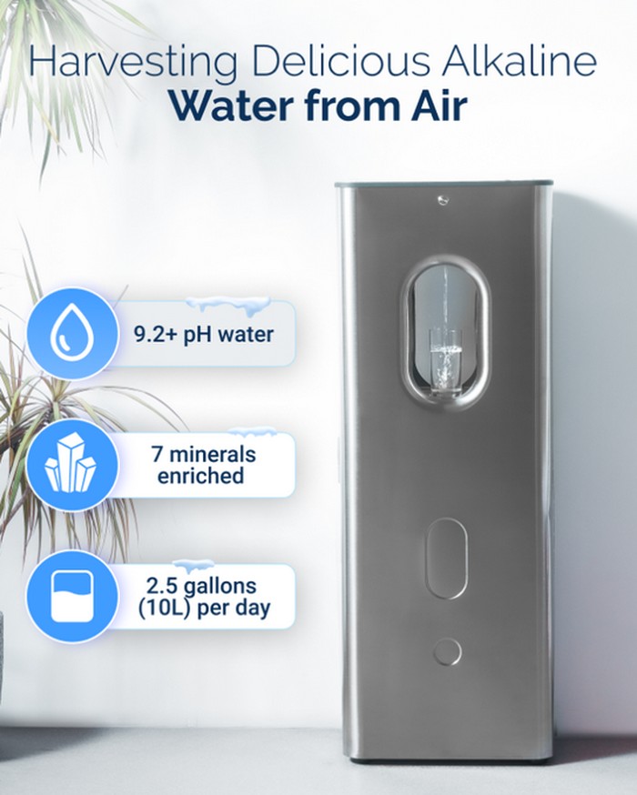 Kara Pure sản xuất nước uống sạch từ không khí